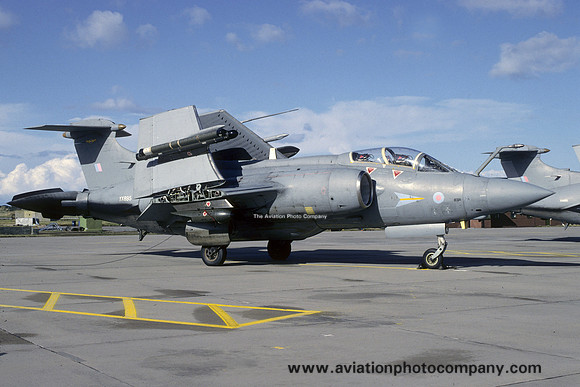RAF 208 Squadron Blackburn Buccaneer S.2 XX895 at RAF Lossiemouth (1993)