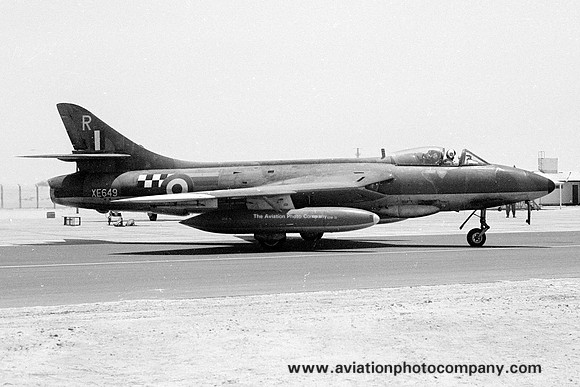 RAF 43 Squadron Hawker Hunter FGA.9 XE649 (1966)