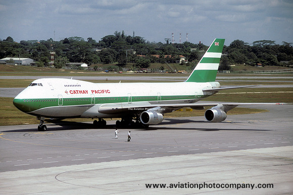 Cathay Pacific Boeing 747-200 VR-HID (1982)
