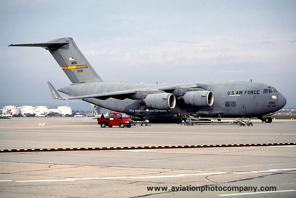 USAF 97 AMW McDonnell Douglas C-17A Globemaster 89-1190 at Rhein Main AB (2000)