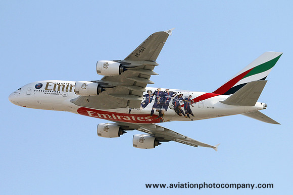 Emirates Airbus A380-800 A6-EOT at Dubai (2016)