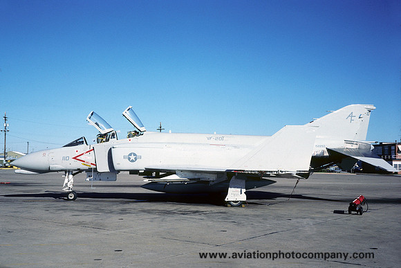 US Navy VF-201 McDonnell F-4N Phantom 152250/AF-110 (1979)