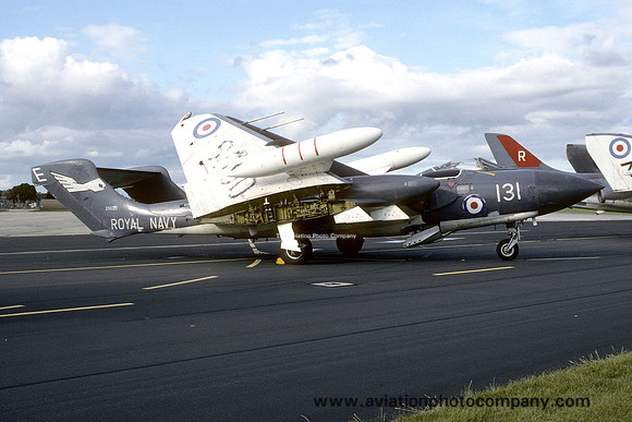 Royal Navy Fleet Air Museum De Havilland Sea Vixen FAW.2 XS590 (1993)
