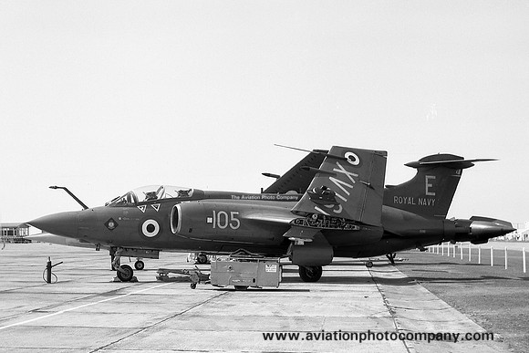 Royal Navy 800 Squadron Blackburn Buccaneer S.2 XV161/E105