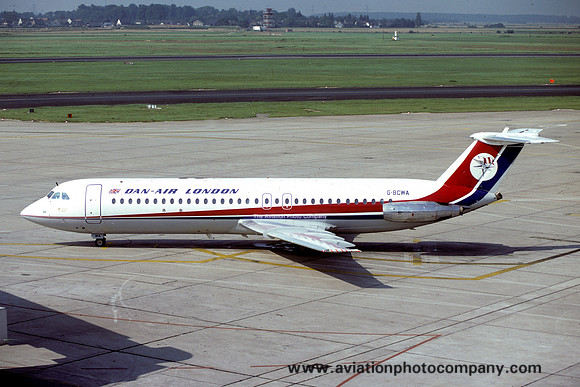 Dan Air BAC-111 G-BCWA (1980)