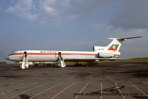 Balkan Tupolev Tu-154B LZ-BTE (1981)