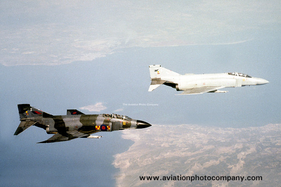 RAF 92 Squadron McDonnell F-4M Phantom FGR.2s