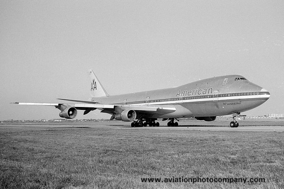 American Airlines Boeing 747-100 N9663 (1974)