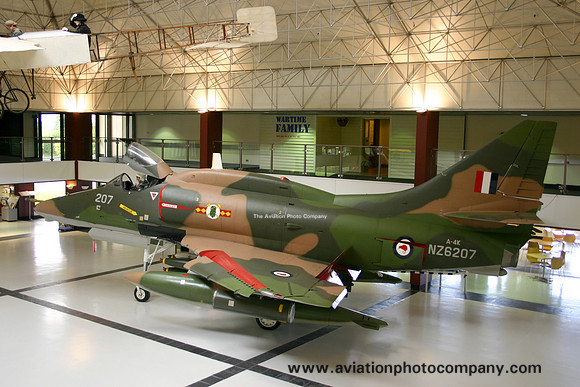 RNZAF Douglas A-4L NZ6207 Displayed at Wigram Musuem (2009)