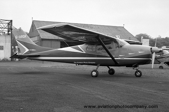 Cessna 210 Centurion G-ARGK at Newcastle