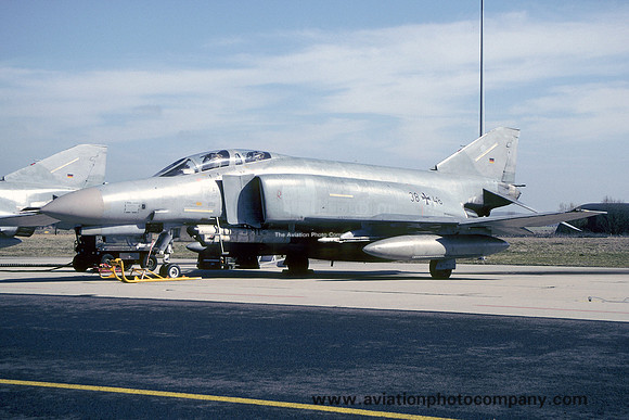 German Air Force JG71 McDonnell F-4F Phantom 38+48 at Florennes (2005)