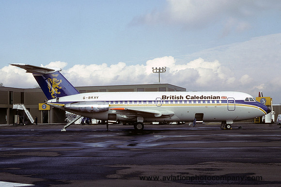 British Caledonian BAC-111 G-BKAV (1982)