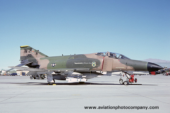 USAF 37 TFW 561 TFS McDonnell F-4G Phantom 69-7201/WW (1981)