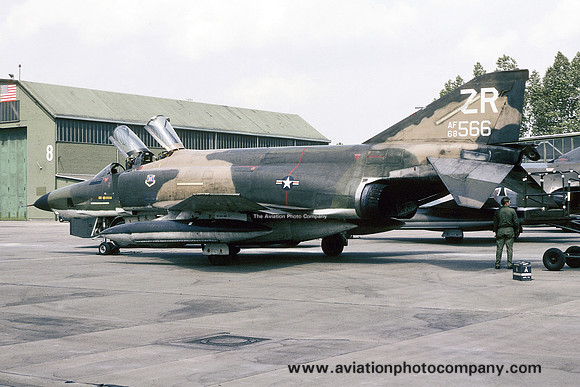 USAF 26 TRW 17 TRS McDonnelll RF-4C Phantom 68-0566/ZR (1978)