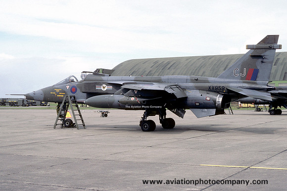 RAF 20 Squadron SEPECAT Jaguar GR.1 XX959/CJ (1982)