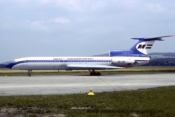 Malev Hungarian Airlines Tupolev Tu-154 HA-LCH (1983)