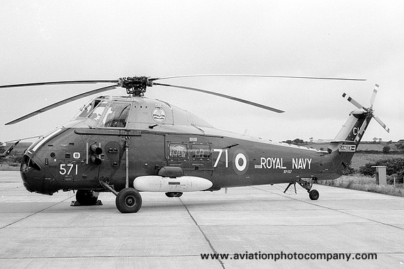 Royal Navy 706 Squadron Westland Wessex HAS.1 XP157/CU571 (1968)