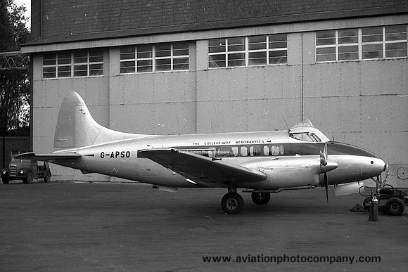 The College of Aeronautics De Havilland Dove G-APSO