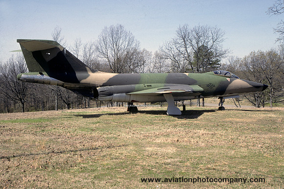USAF McDonnell RF-101C Voodoo 56-0057 displayed at Camp Robinson (1986)