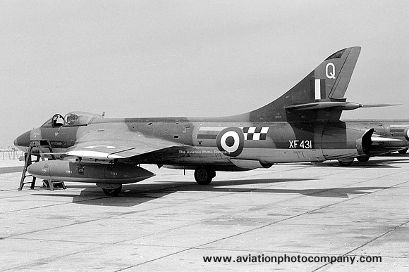 RAF 43 Squadron Hawker Hunter FGA.9 XF431 (1966)