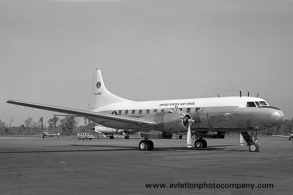 USAF Department of Defense Flight Convair C-131D 54-2821