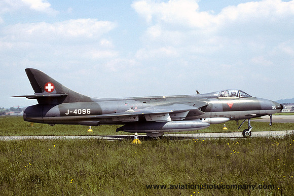Swiss Air Force Hawker Hunter F.58 J-4096 (1991)