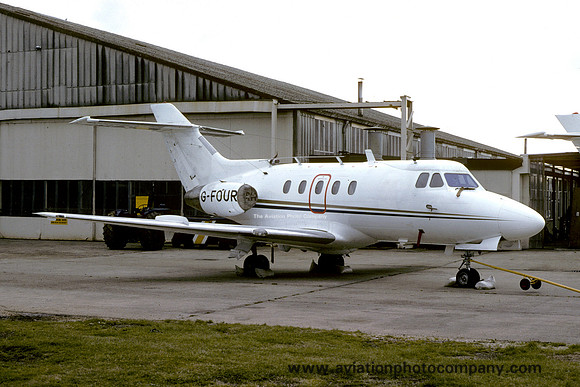 Hawker Siddeley HS125 G-FOUR (1980)