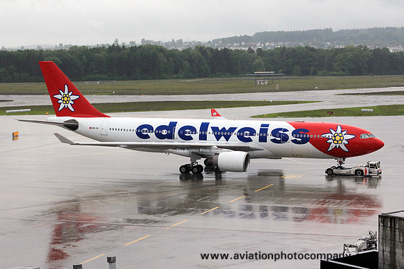 Edelweiss Airbus A330-200 HB-IQI at Zurich IAP (2013)