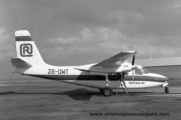 Rennies Air Aero Commander 560 ZS-DWT (1972)