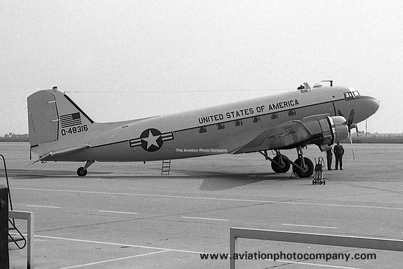 USAF 7350 CSG Douglas C-47D Skytrain 43-48316