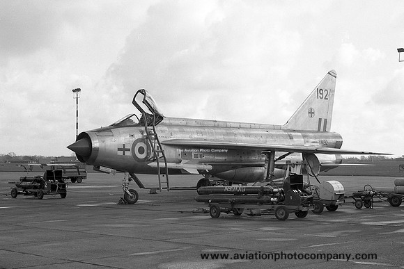 RAF 226 OCU 145 Squadron English Electric Lightning F.1A XM192 (1968)