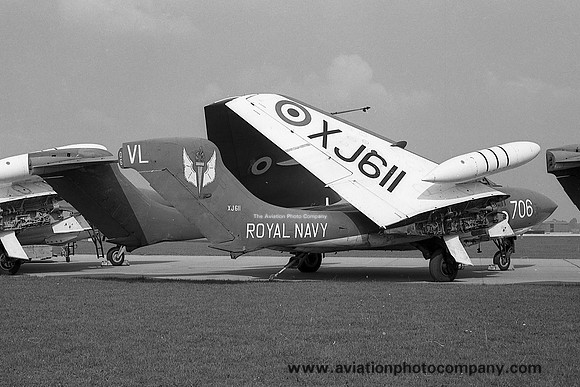 Royal Navy 766 Squadron De Havilland Sea Vixen FAW.1 XJ611/VL706 (1967)