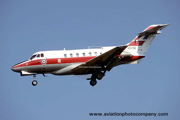RAF 6 FTS Hawker Siddeley Dominie T.1 XS738/U (1993)
