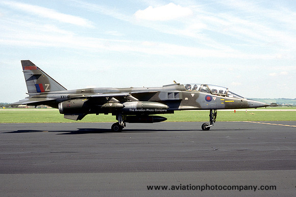 RAF 16 Squadron Sepecat Jaguar T.2 XX141 (1993)