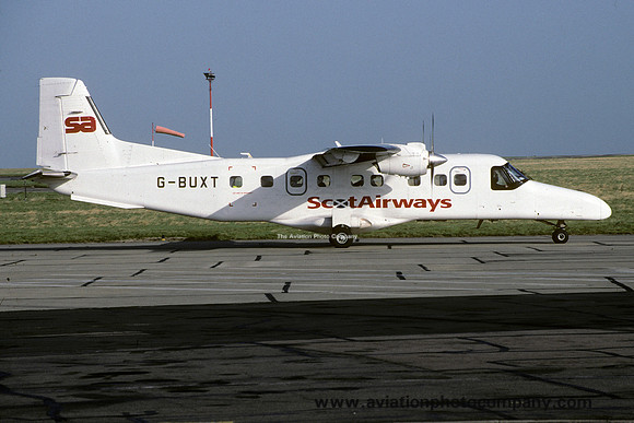 Scot airways Dornier Do228 G-BUXT (2000)