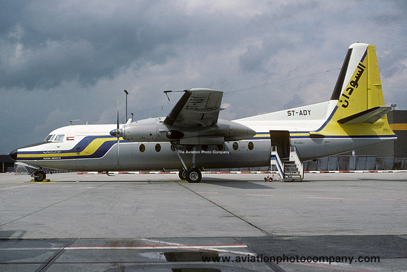 Sudan Airways Fokker F-27-400 ST-ADY