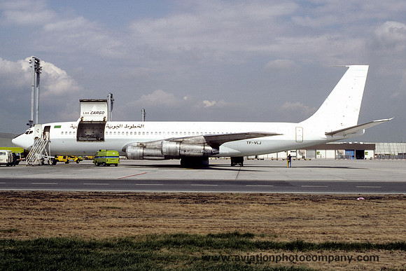 Libyan Arab Airlines Cargo Boeing 707-300C TF-VLJ (1981)