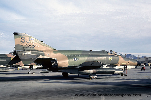 USAF 4 TFW 336 TFS McDonnell F-4E Phantom 67-0232/SJ (1981)