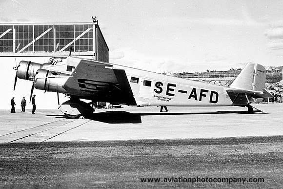 AB Aerotransport Junkers Ju52/3M SE-AFD