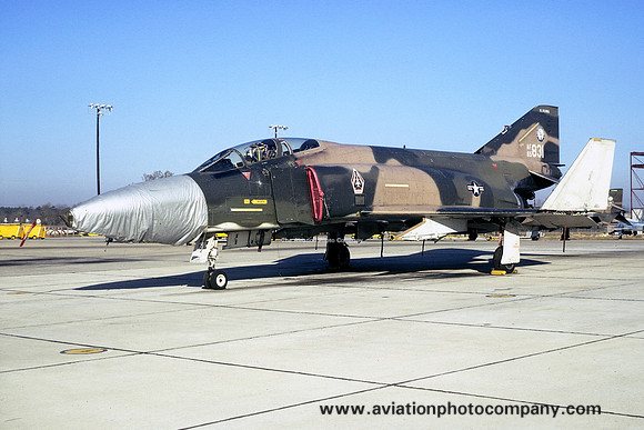 USAF Alabama ANG 160 TRS McDonnell RF-4C Phantom 65-0831 (1974)