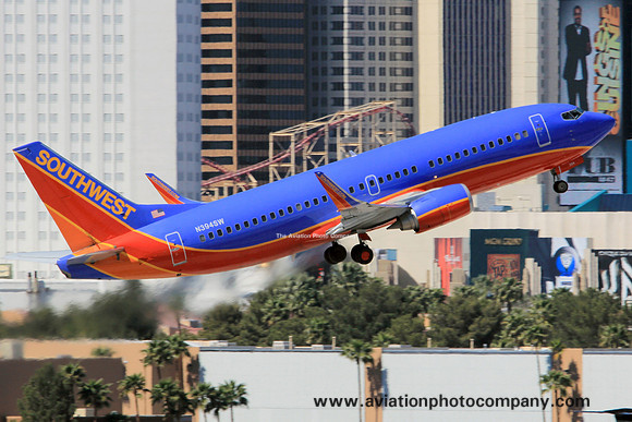 Southwest Airlines Boeing 737-300 N394SW at Las Vegas IAP (2014)