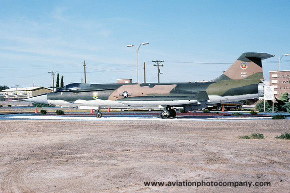 USAF Lockheed F-104C Starfighter 56-0886 displayed at Holloman AFB (1978)