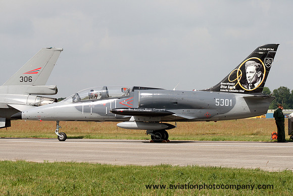 Slovakian AF Aero L-39CM 5301 at the Volkel Airshow (2013)
