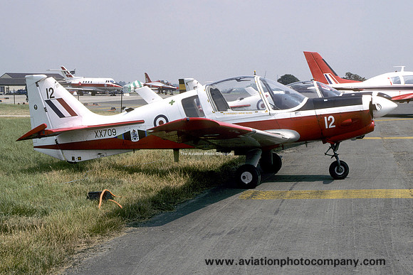 RAF Central Flying School SAL Bulldog T.1 XX709/12 (1994)