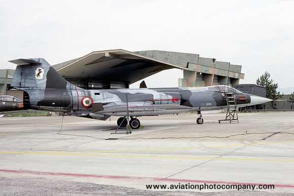 Italian Air Force 9 Stormo Lockheed F-104S Starfighter MM6812/9-33 (1987)