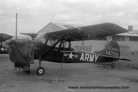 US Army USAREUR Cessna O-1A Bird Dog 51-4709