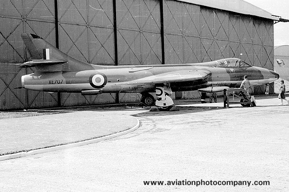 Royal Navy AES Arbroath Hawker Hunter F.4 XE707 (1960)