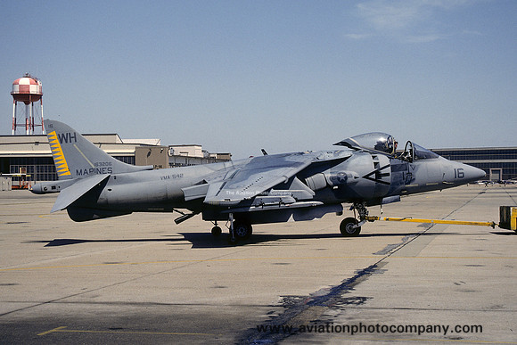 US Marines VMA-542 McDonnell Douglas AV-8B Harrier 163026/WH-16 (1992)