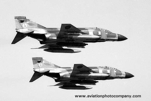 RAF 19 Squadron McDonnell F-4M Phantom FGR.2s XV412 and XV439 (1979)