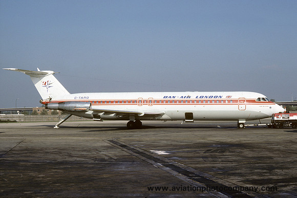 Dan Air London BAC-111 G-TARO (1984)